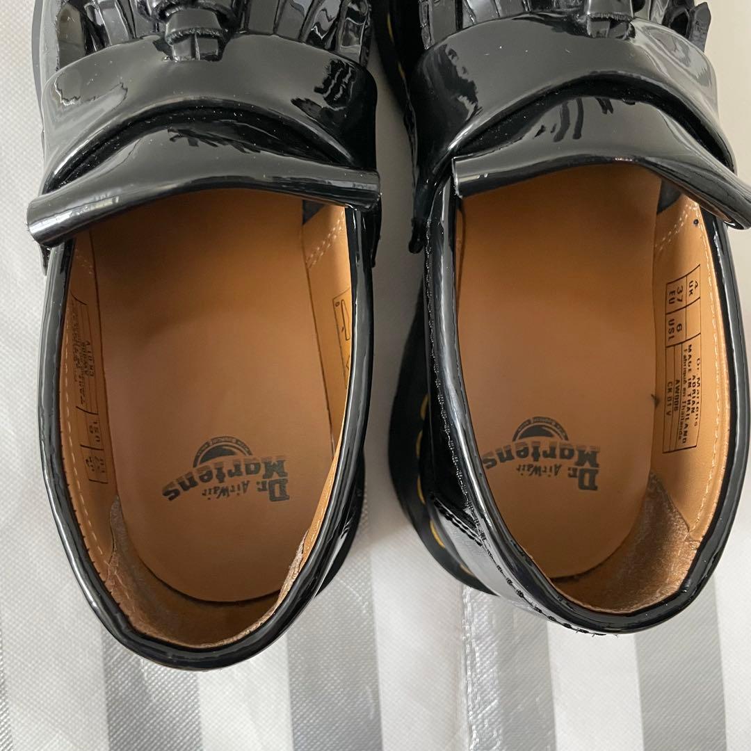 Dr. Martens adrian patent タッセルローファー UK4