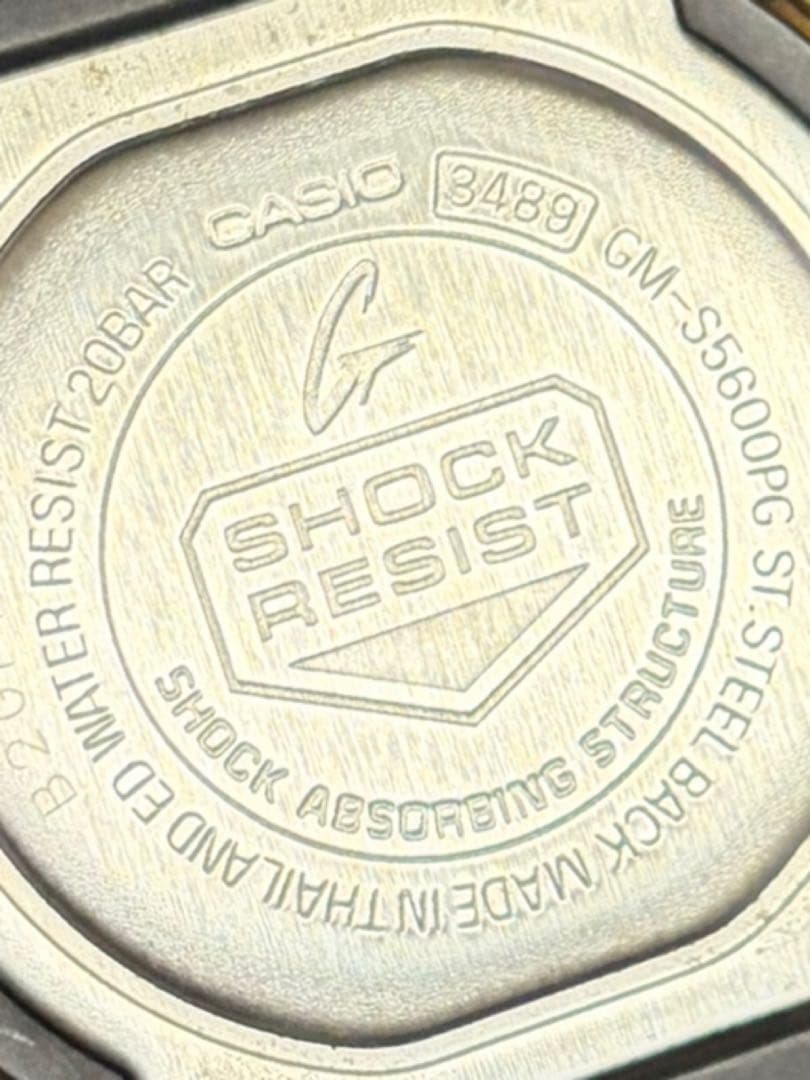 CASIO G-SHOCK ⭐︎GM-S5600PGデジタル腕時計