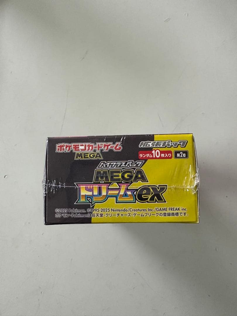 ポケモンカード　MEGAドリームex 1box シュリンク付き