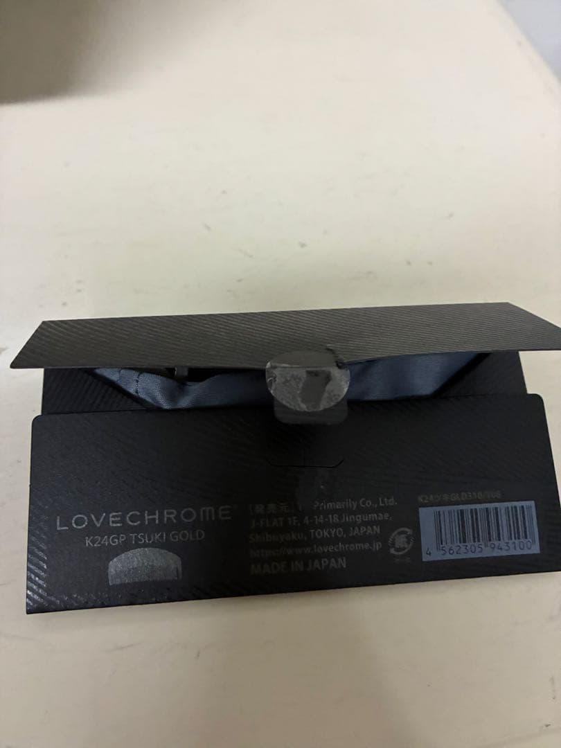 LOVECHROME ゴールドヘアコーム ポーチ付き