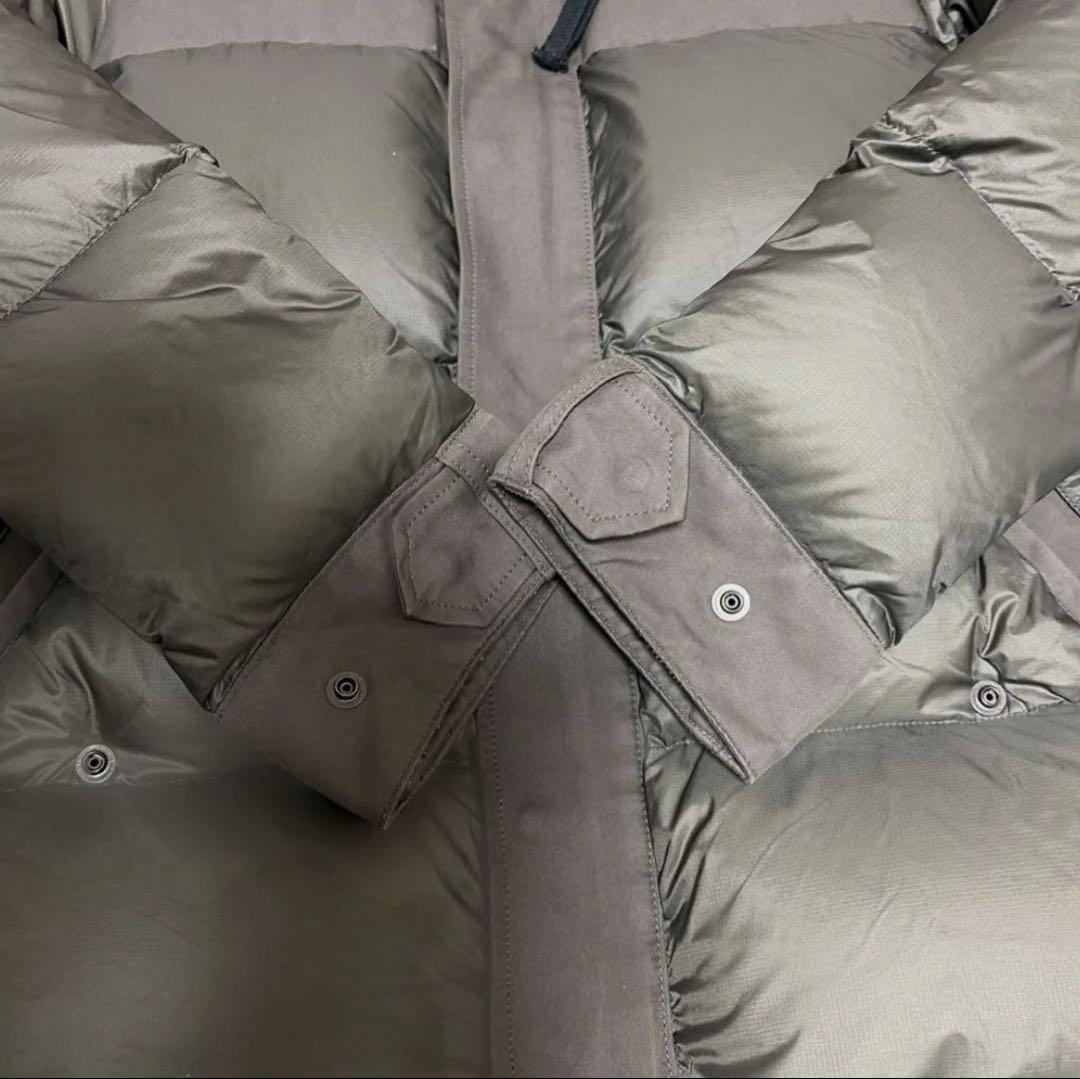 THE RERACS フード付きダウンジャケット オリーブグリーン36