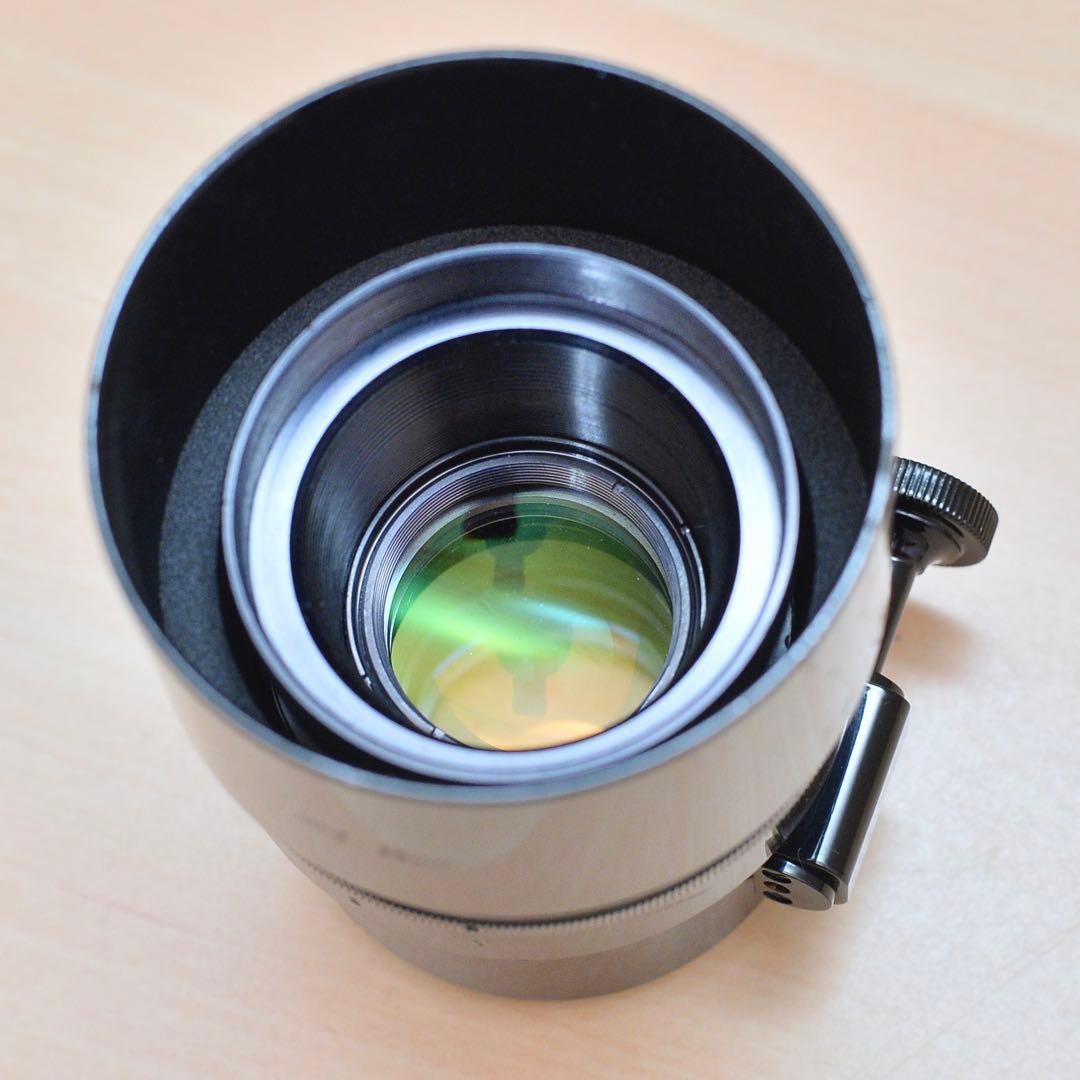 ペッツバール　58mm ボケコントロール　1.9 ニコンFマウント　黒