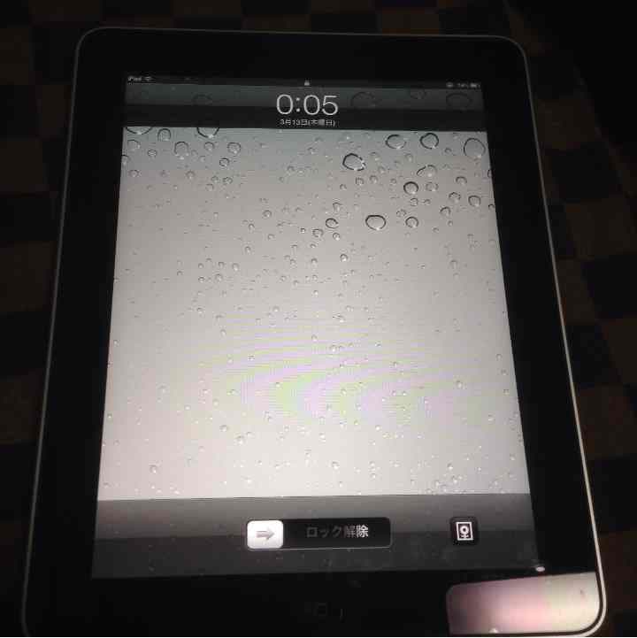 iPad初代ほぼ未使用