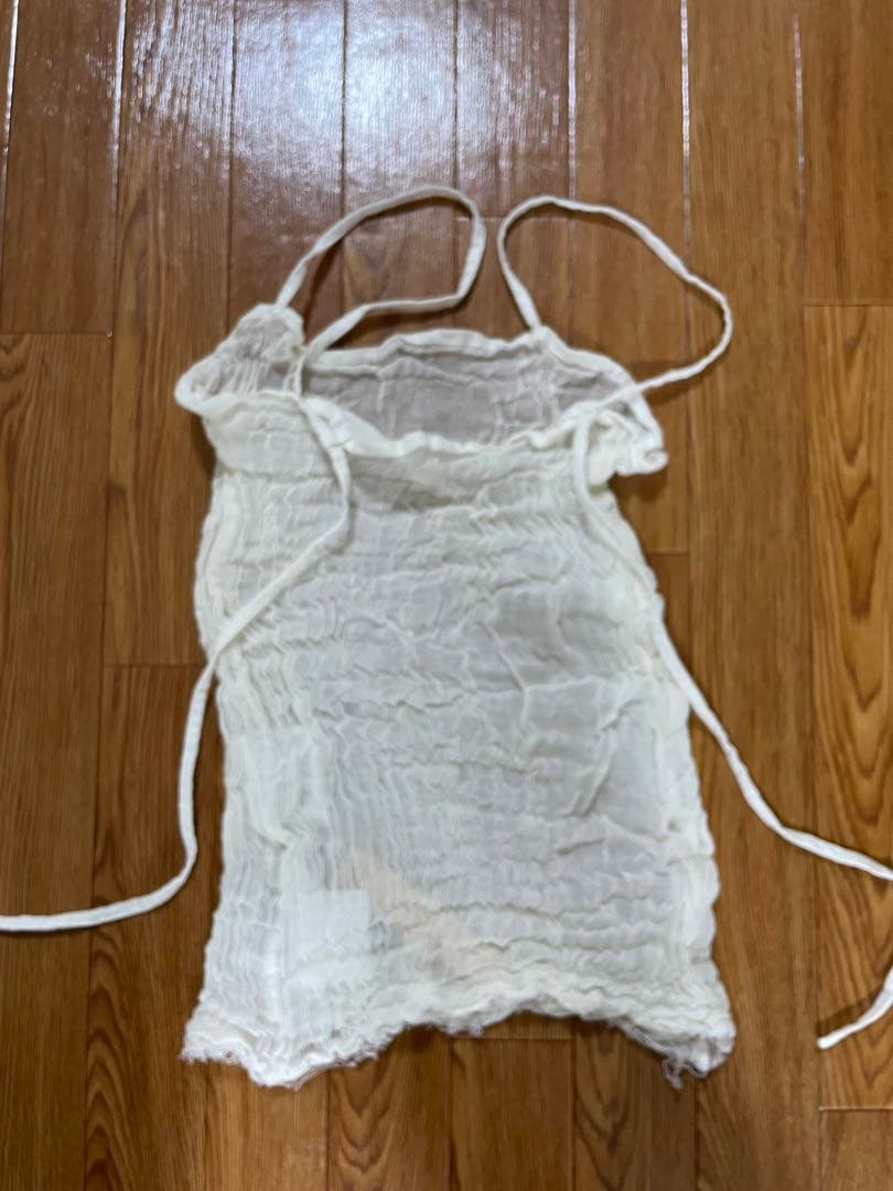 eriko katori リネンガーゼキャミソール　新品未使用タグ付き