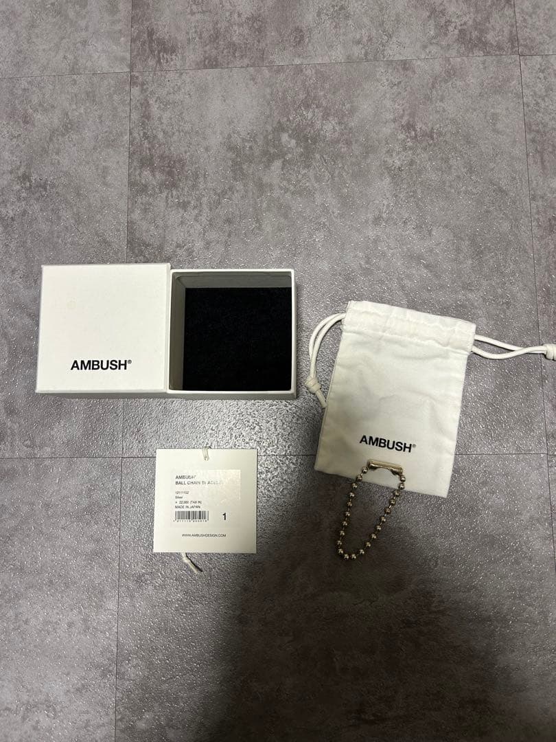 ぁ*。様 AMBUSH メタルボールチェーンブレスレット