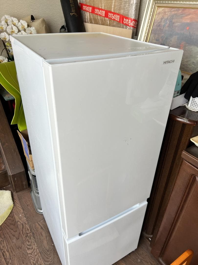 2021年製 日立ノンフロン冷凍冷蔵庫 RL-154RA