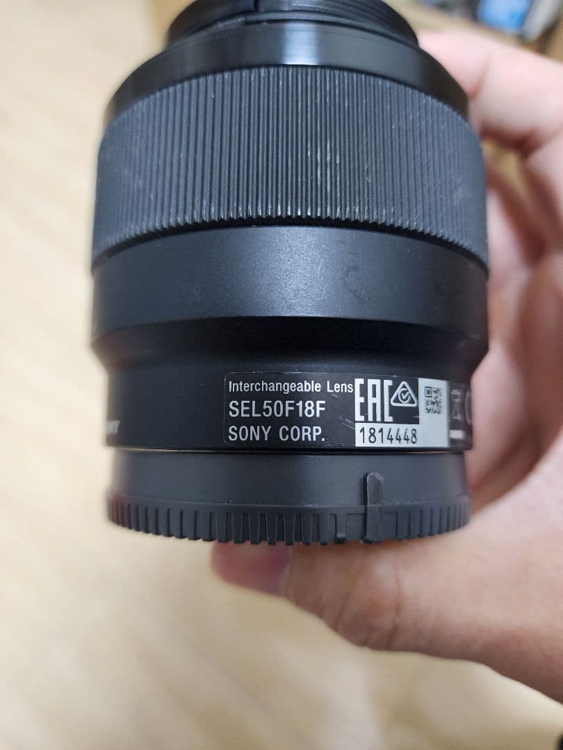 SONY SEL50F18F 50mm F1.8 レンズ