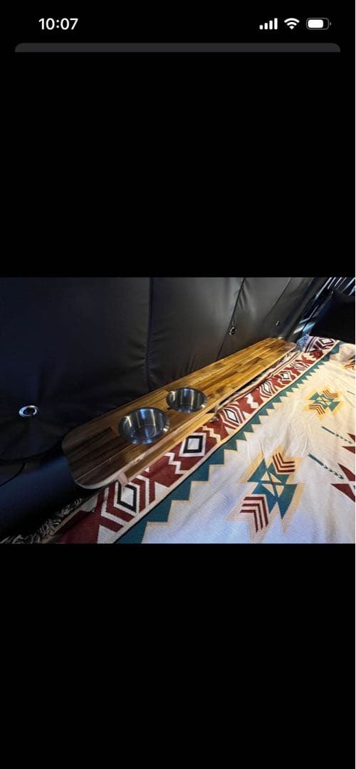 ハイエースリアサイドテーブル※両側