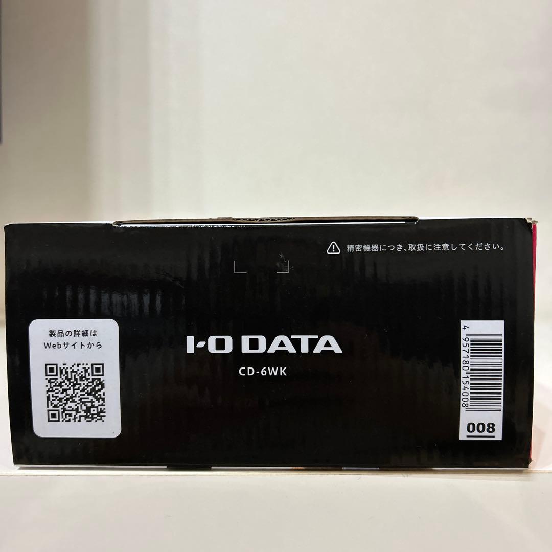 I-O DATA CDレコ 6 ブラック CD-6WK