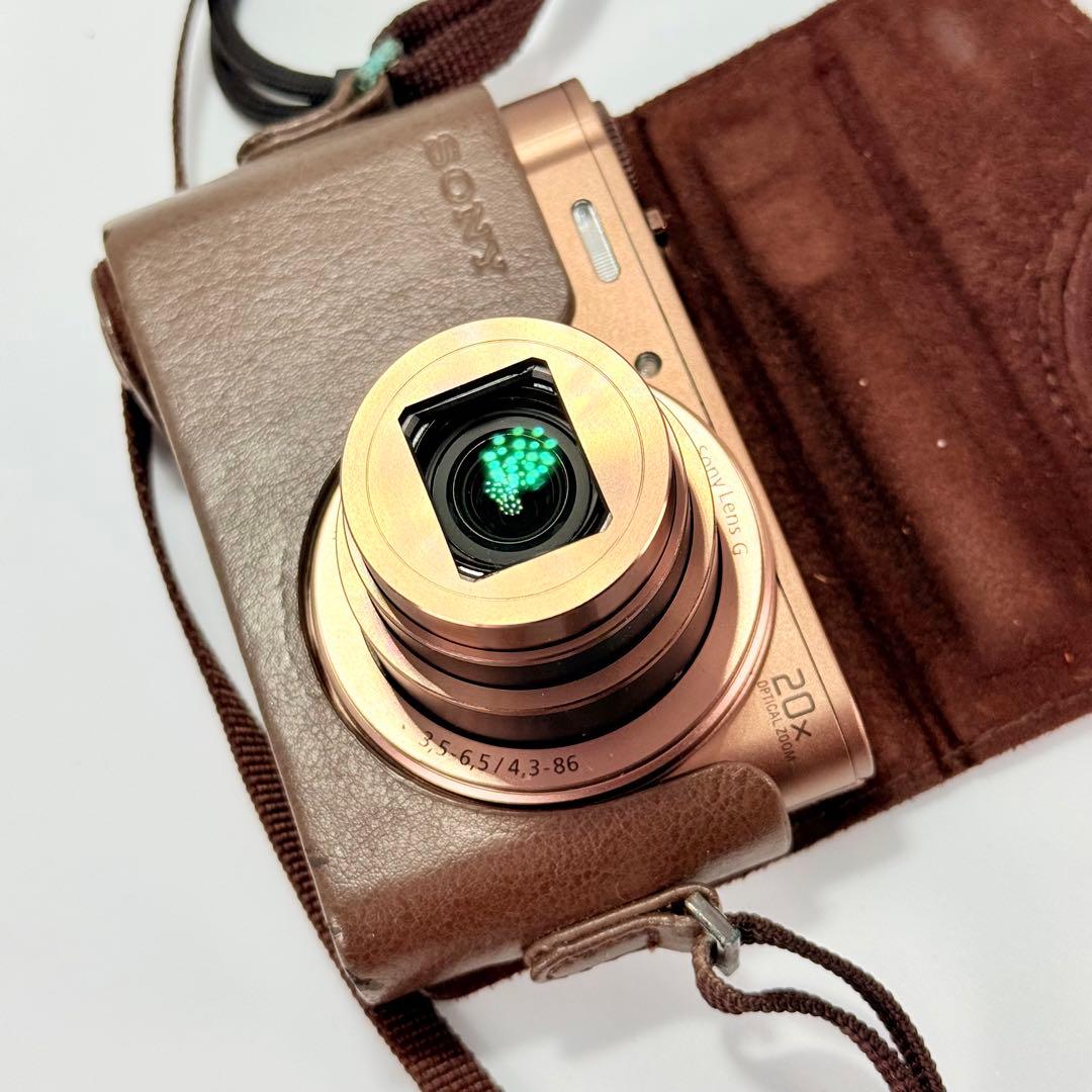 SONY Cyber-shot DSC-WX300 ブラウン 外箱・純正ケース付