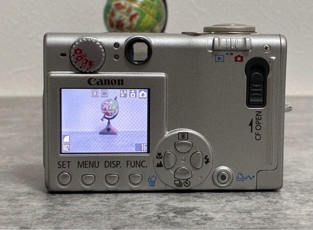 キャノン Canon IXY DIGITAL 500 シルバー PC1084