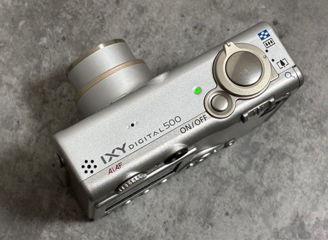 キャノン Canon IXY DIGITAL 500 シルバー PC1084