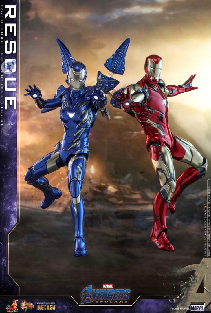 ムービーマスターピースホットトイズレスキューアベンジャーズ エンドゲーム