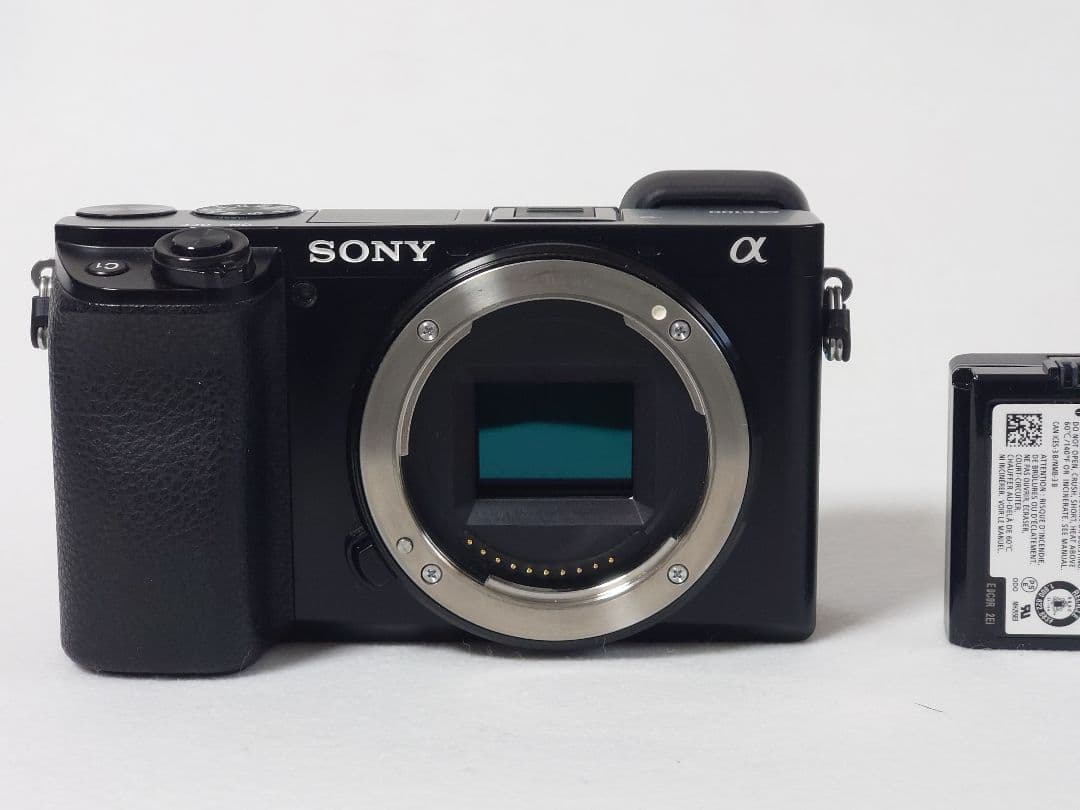 【美品】SONY α6100　ICLE−6100（ボディ）バッテリー2個