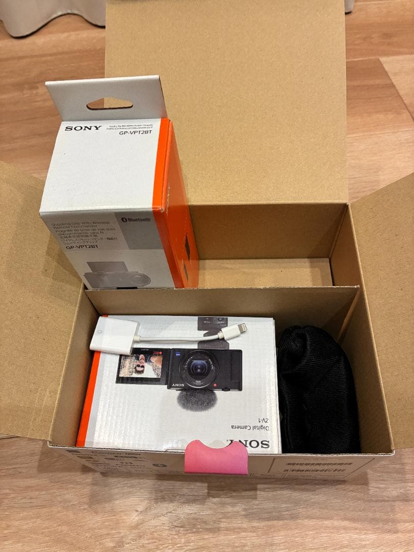 SONY VLOGCAM ZV-1G シューティンググリップキット