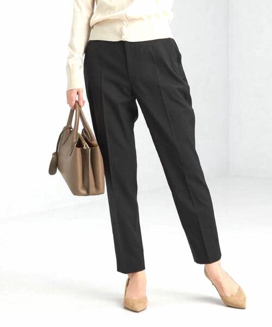 グリーンレーベルリラクシング シャーク ノーラペル テーパード ブラック 38