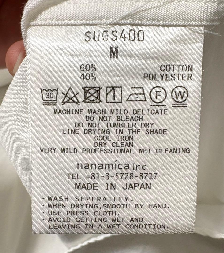 トップス nanamica Regular Collar Wind Shirt sizeM