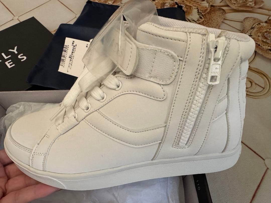 高島屋新品未使用箱袋付PEARLYGATES ホワイト23.5cm¥14000