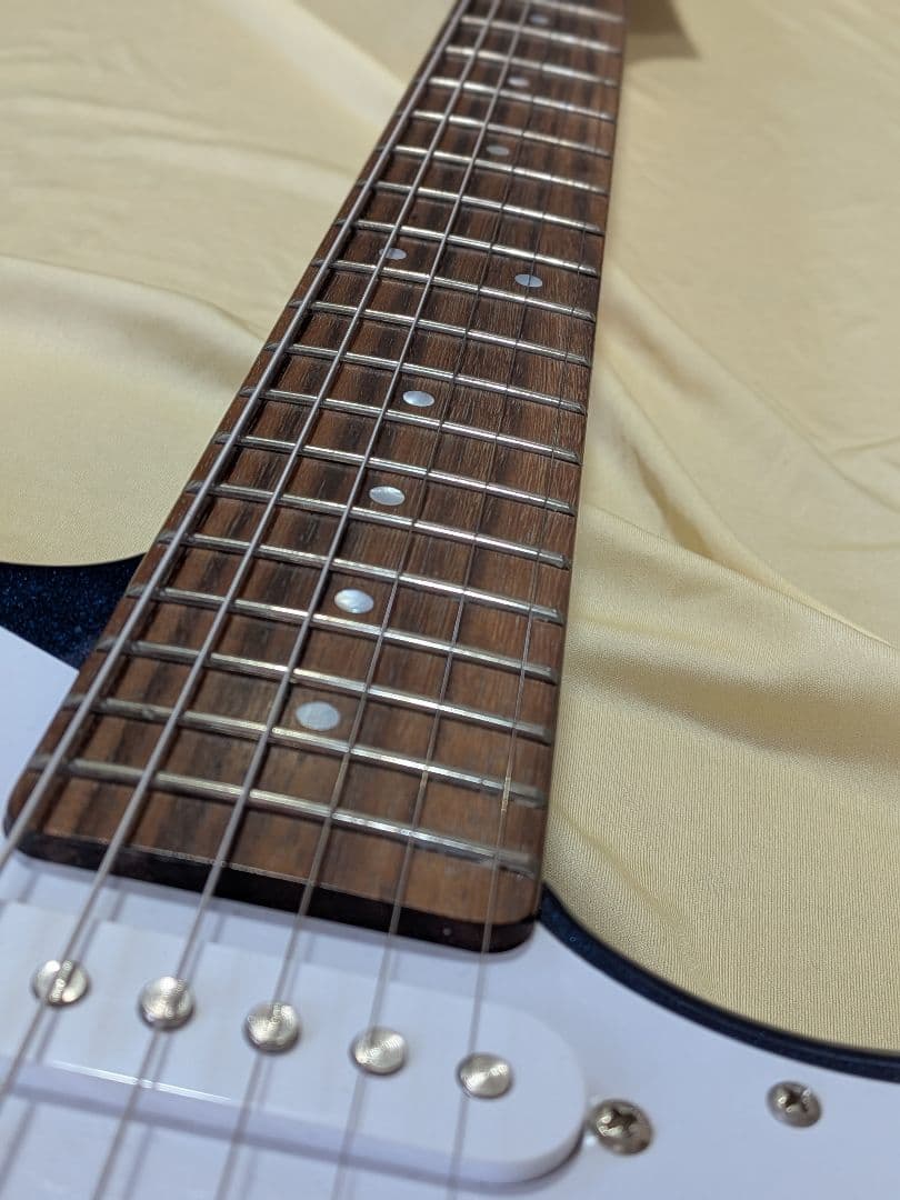 kazu美品Yamaha PACIFICA ギターブルーシールド ケース