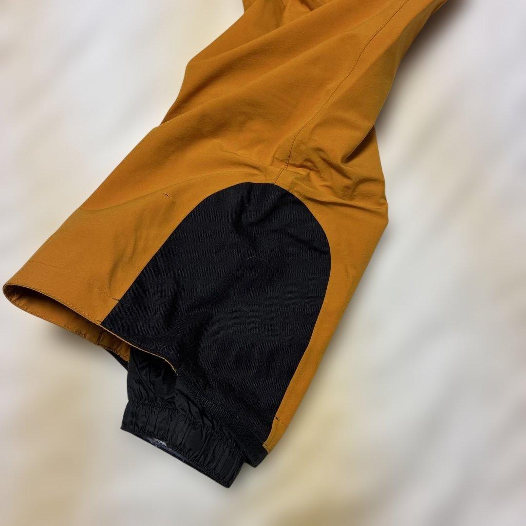 スキースノーボード　サロモンウェア ダークグリーン/オレンジパンツ