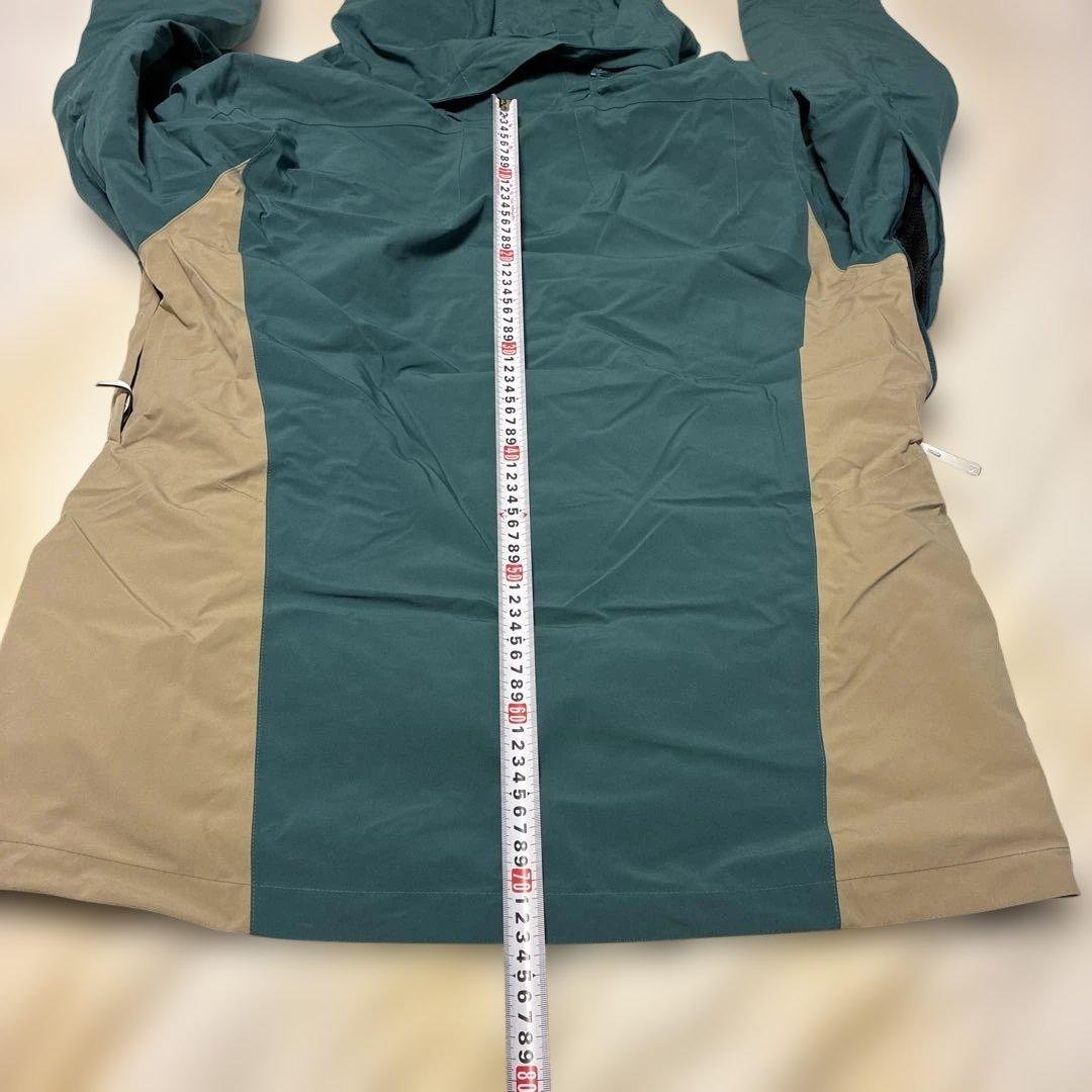 スキースノーボード　サロモンウェア ダークグリーン/オレンジパンツ