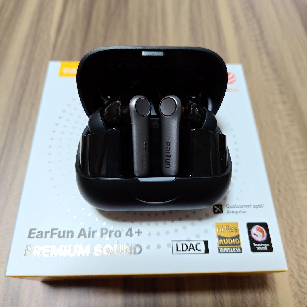 【ほぼ新品】EarFun Air Pro 4+ ワイヤレスイヤホン