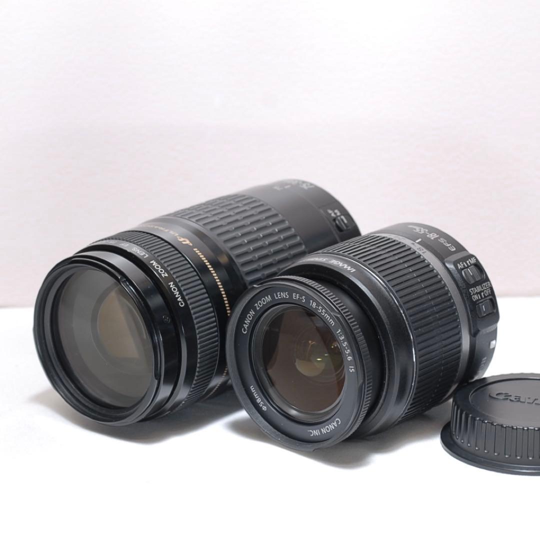 スポーツ観戦に✨Canon Kiss X4✨ダブルレンズ✨スマホ転送◎