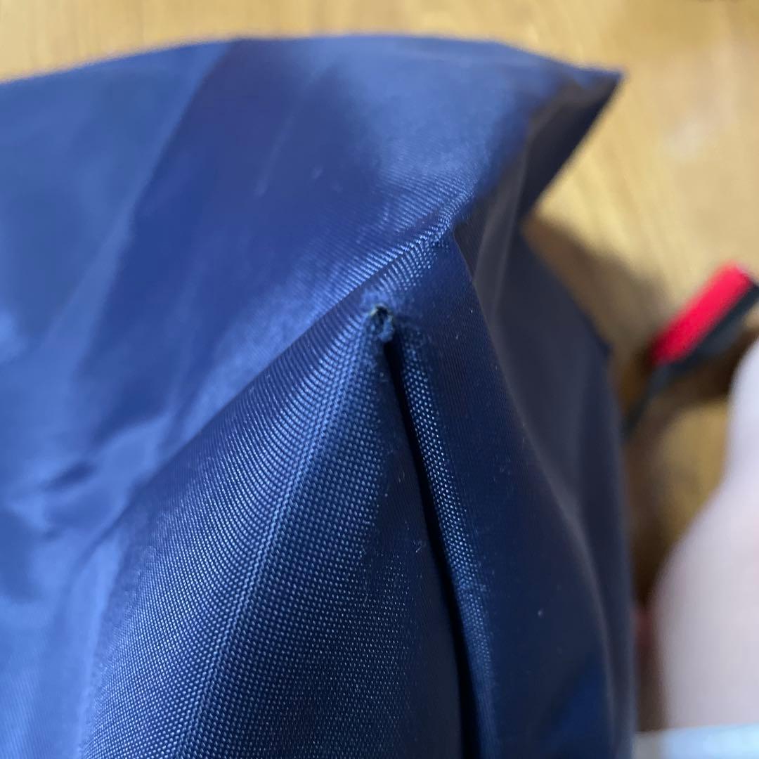 ロンシャン　ネイビー ボストンバッグ　美品