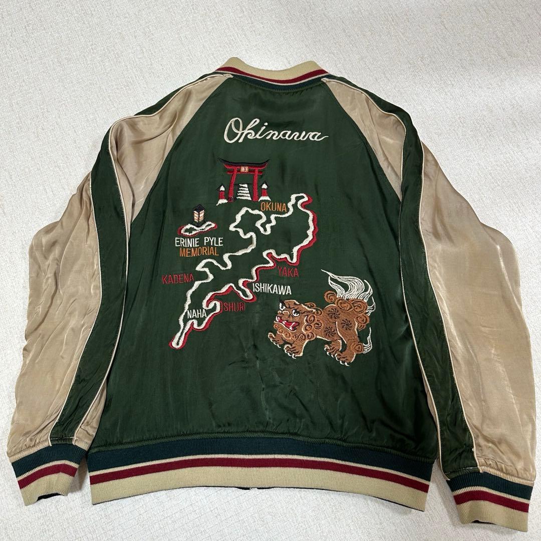 【値下げ】ヒューストン HOUSTON/90sスカジャン 沖縄