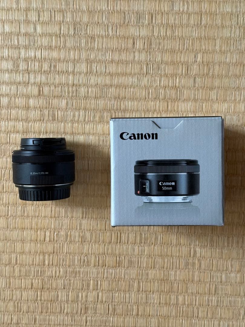 Canon EF 50mm F1.8 STM 単焦点 フィルター付