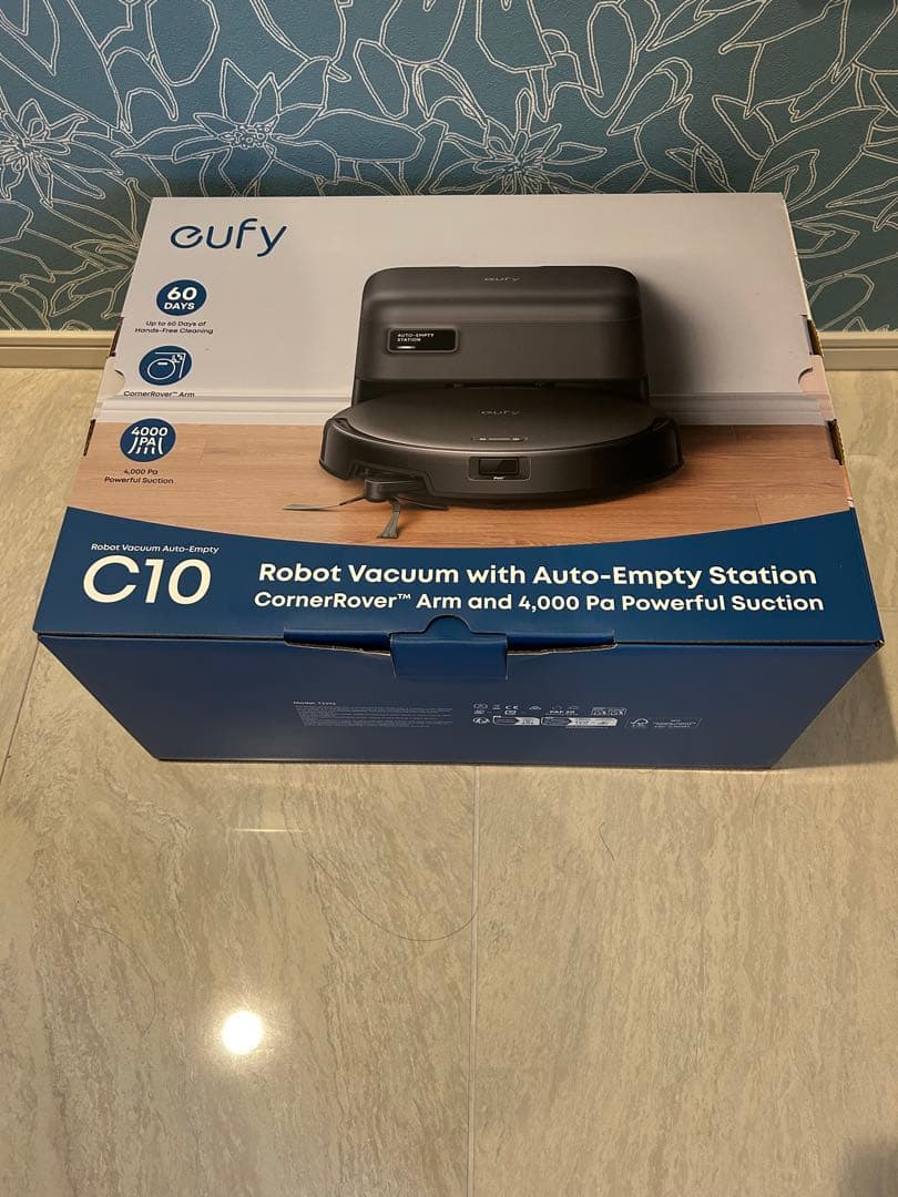 <1/6まで最終値下げ>eufy C10 ロボット掃除機 本体+オマケあり