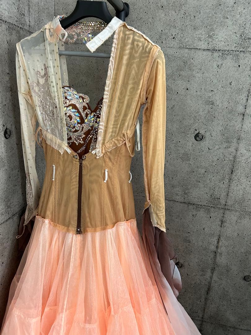 社交ダンススカート デモ用ドレス　Ｓ〜M