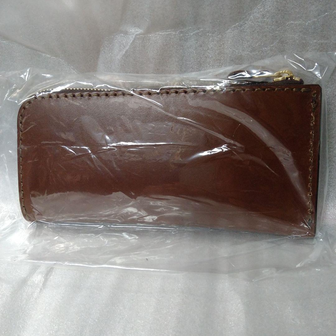 ヘルツL字ファスナー長財布（WL-3)チョコ