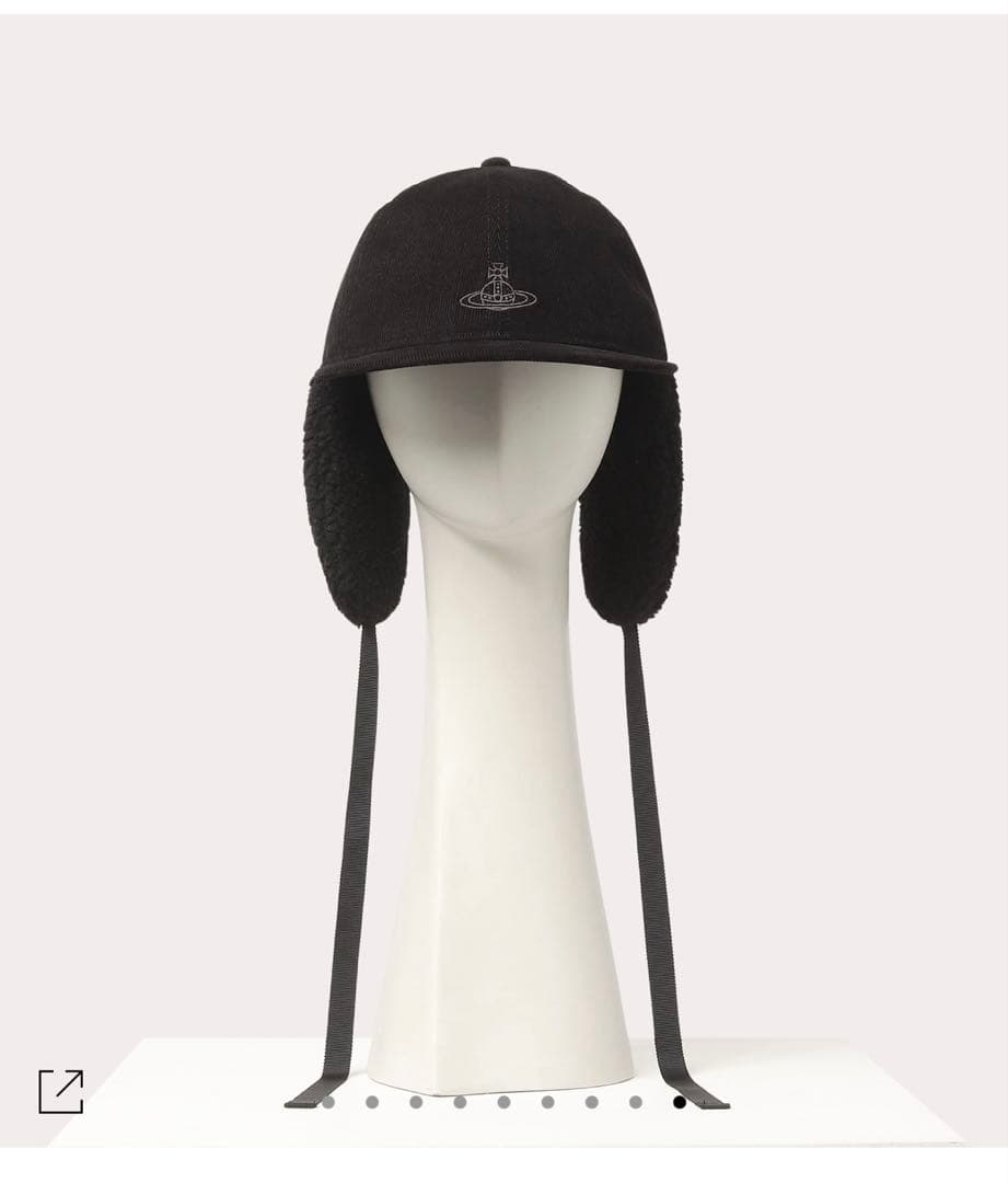 【ren9812】Vivienne Westwood ボアフラップキャップ