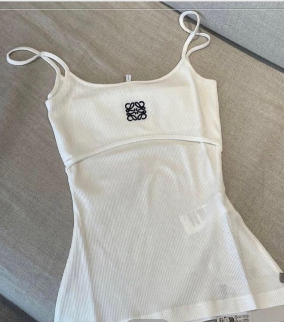 LOEWE アナグラムコットンキャミソール　美品　　　　　更にお値下げします