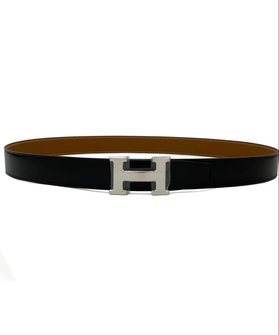 HERMES レザーベルト　48/120