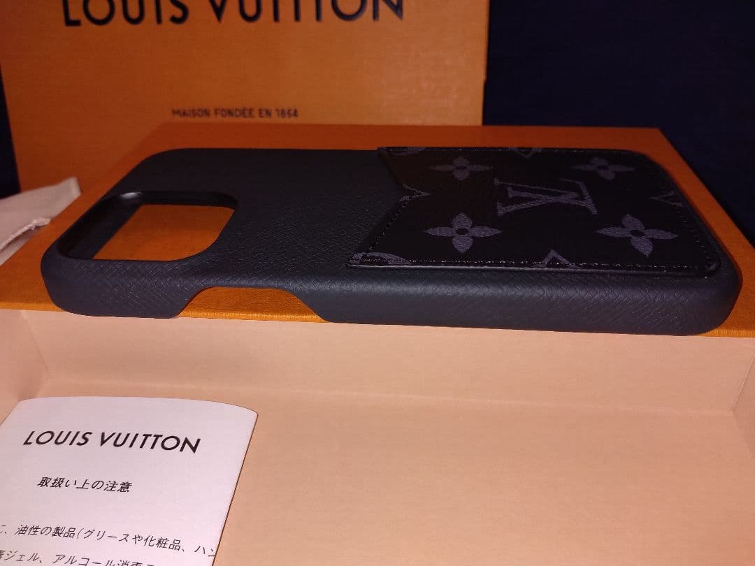 ルイヴィトン モノグラム iPhone13ProMax用ケース ブラック