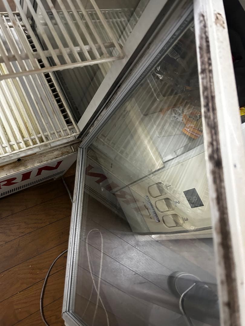 直接引き取り用サンデン AG-54XB冷蔵ショーケース　動作確認済み　現状販売