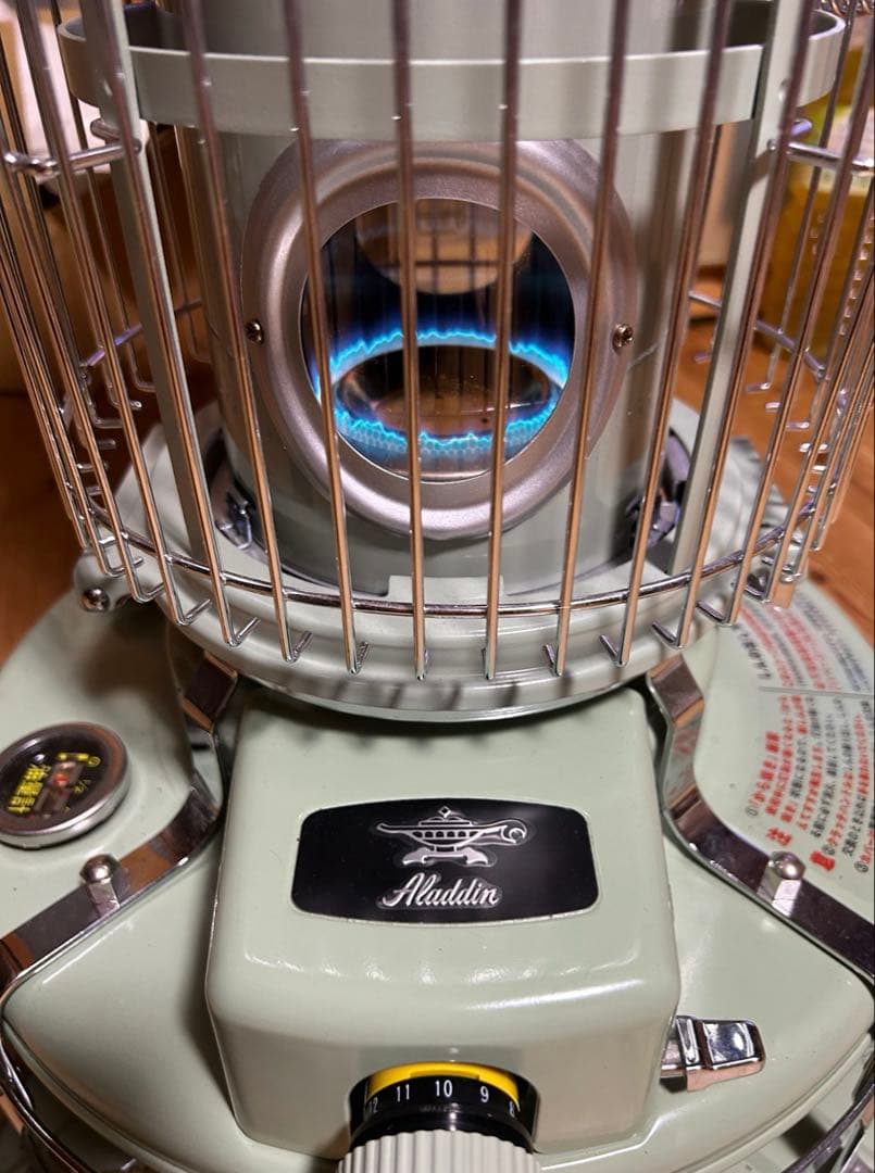 超美品　Aladdin ブルーフレームヒーター BF3911