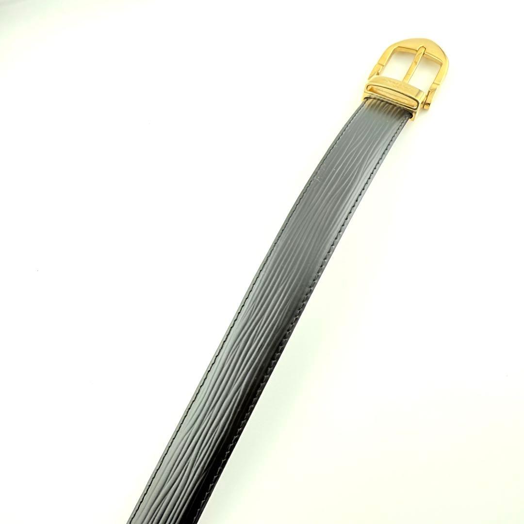 【美品】　ルイヴィトン　エピ　サンチュールクラシック　ベルト　黒