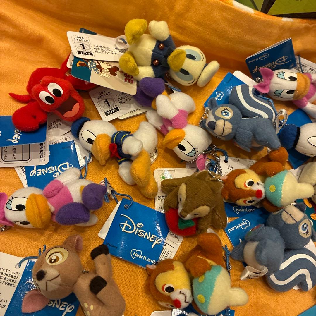 ディズニー　ミニマスコットキーチェーン　まとめ売り　20個