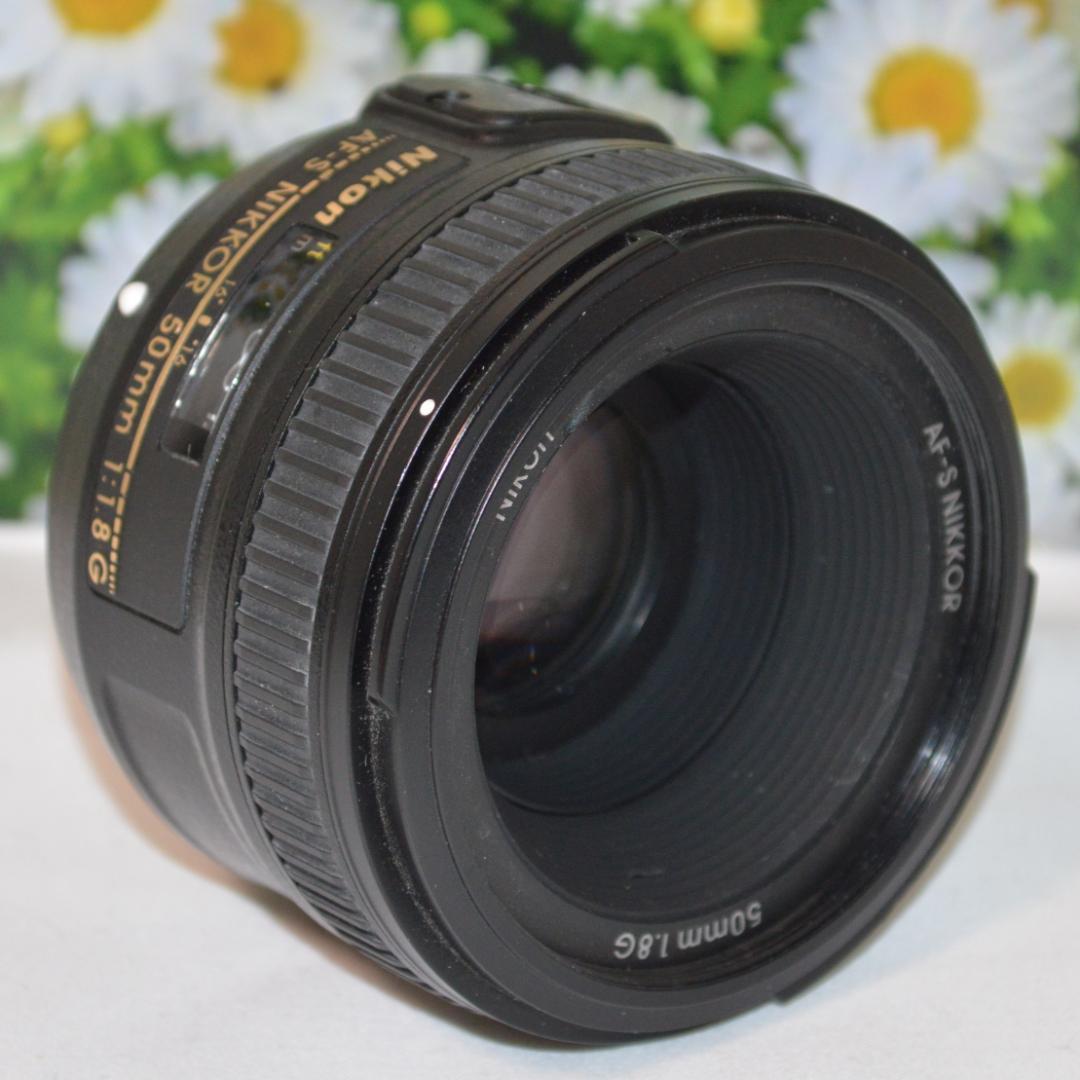 美品❤Nikon AF-S 50mm f/1.8G❤大人気単焦点レンズ❤