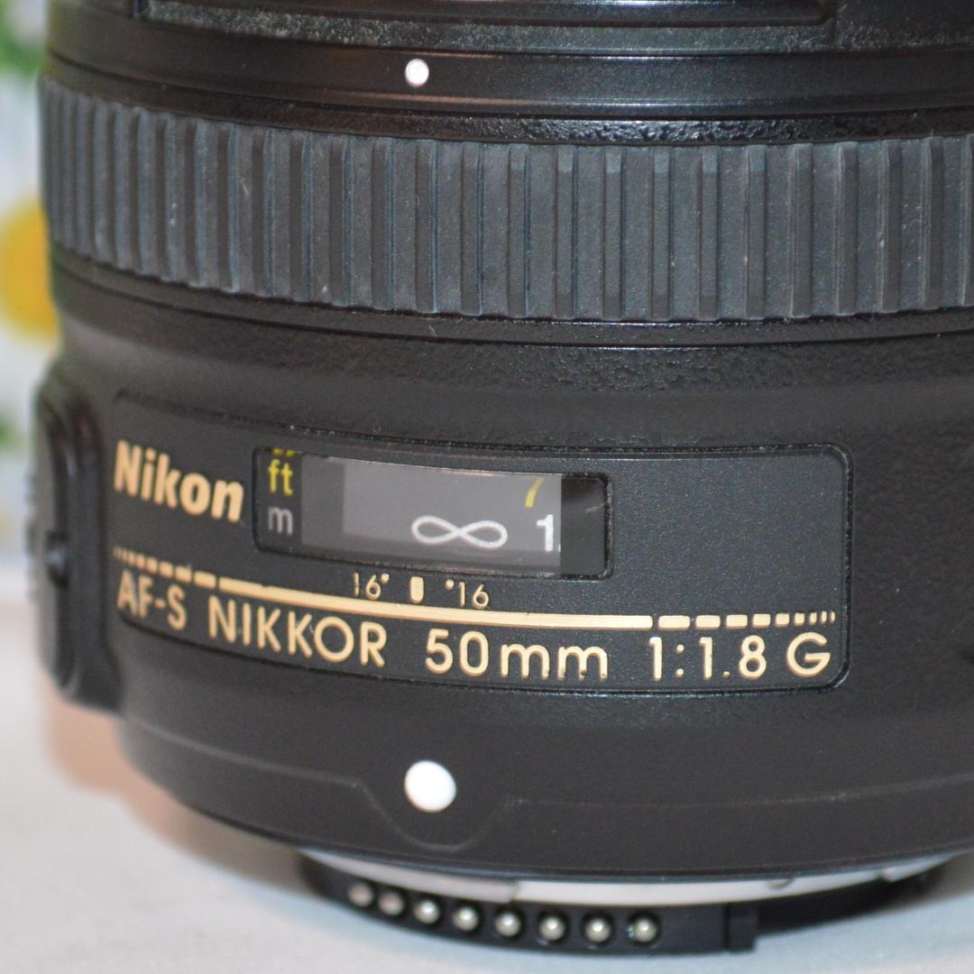 美品❤Nikon AF-S 50mm f/1.8G❤大人気単焦点レンズ❤