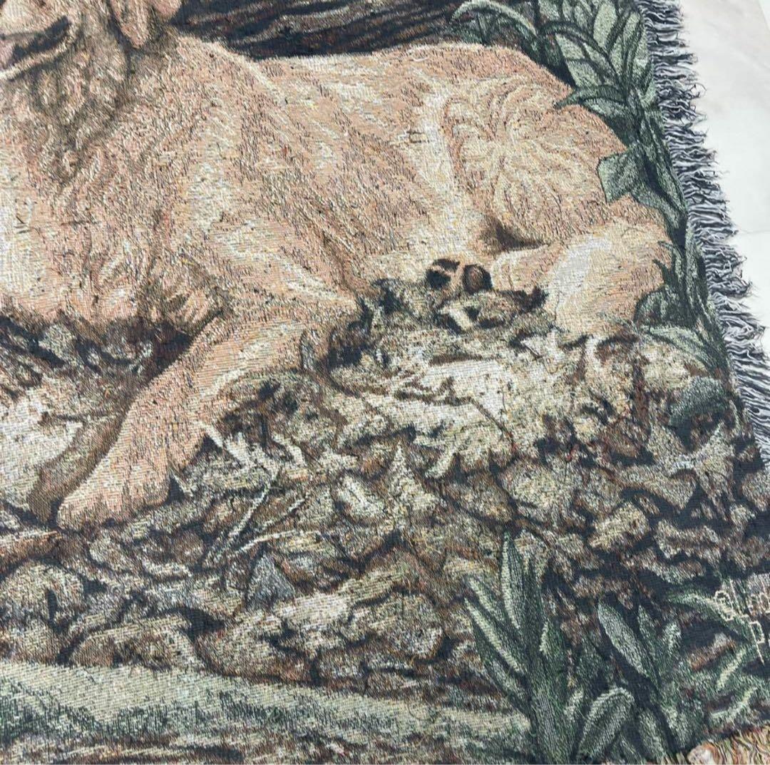 犬　ラブラドール　マルチカバー　ソファーカバー　ラグ　171x124