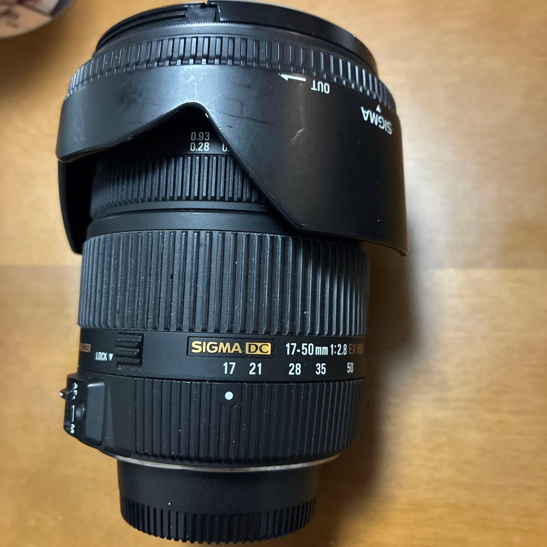 シグマ　カメラレンズ　SIGMA 17-50mm F2.8 EX DC OS