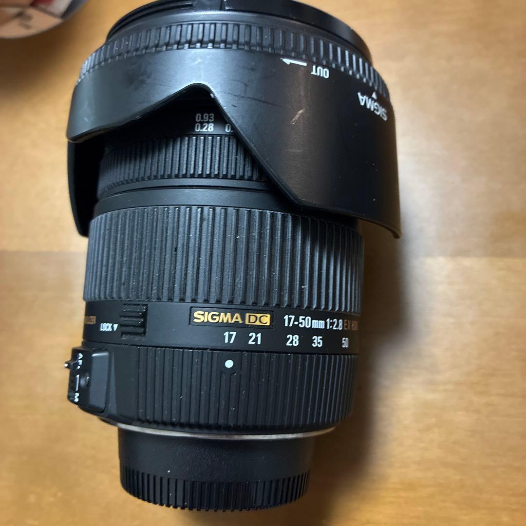 シグマ　カメラレンズ　SIGMA 17-50mm F2.8 EX DC OS