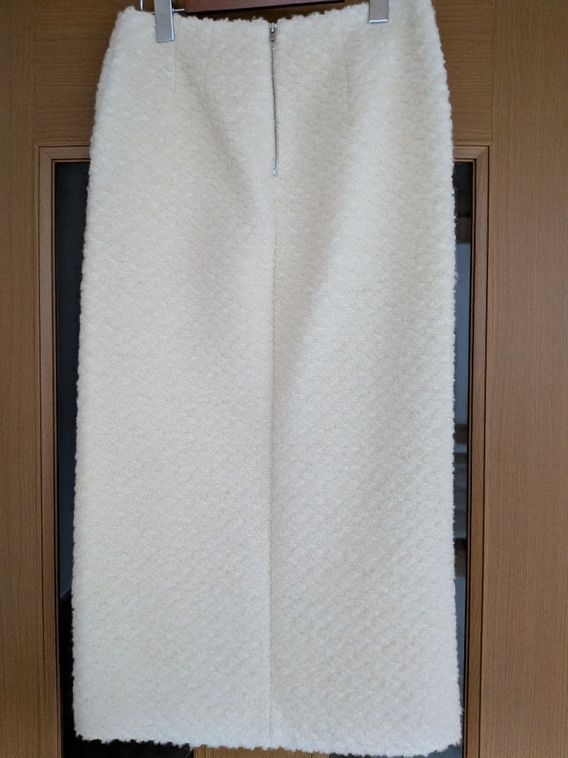 MACPHEE フラッフィー Iラインミディスカート TOMORROWLAND