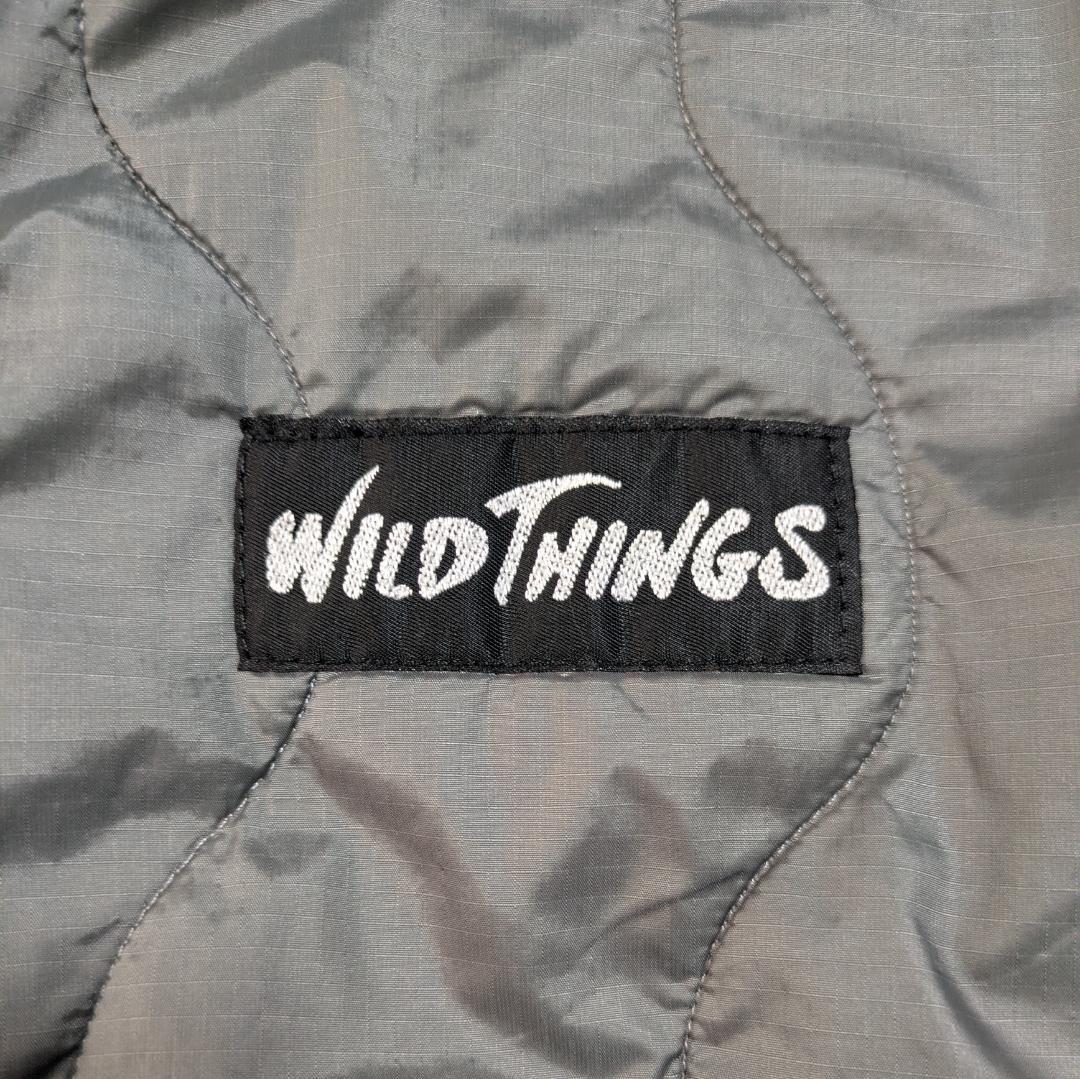【USA】 WILD THINGS リバーシブル 紫×グレー S