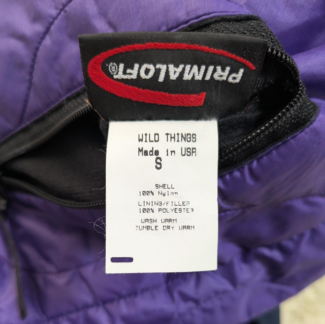 【USA】 WILD THINGS リバーシブル 紫×グレー S