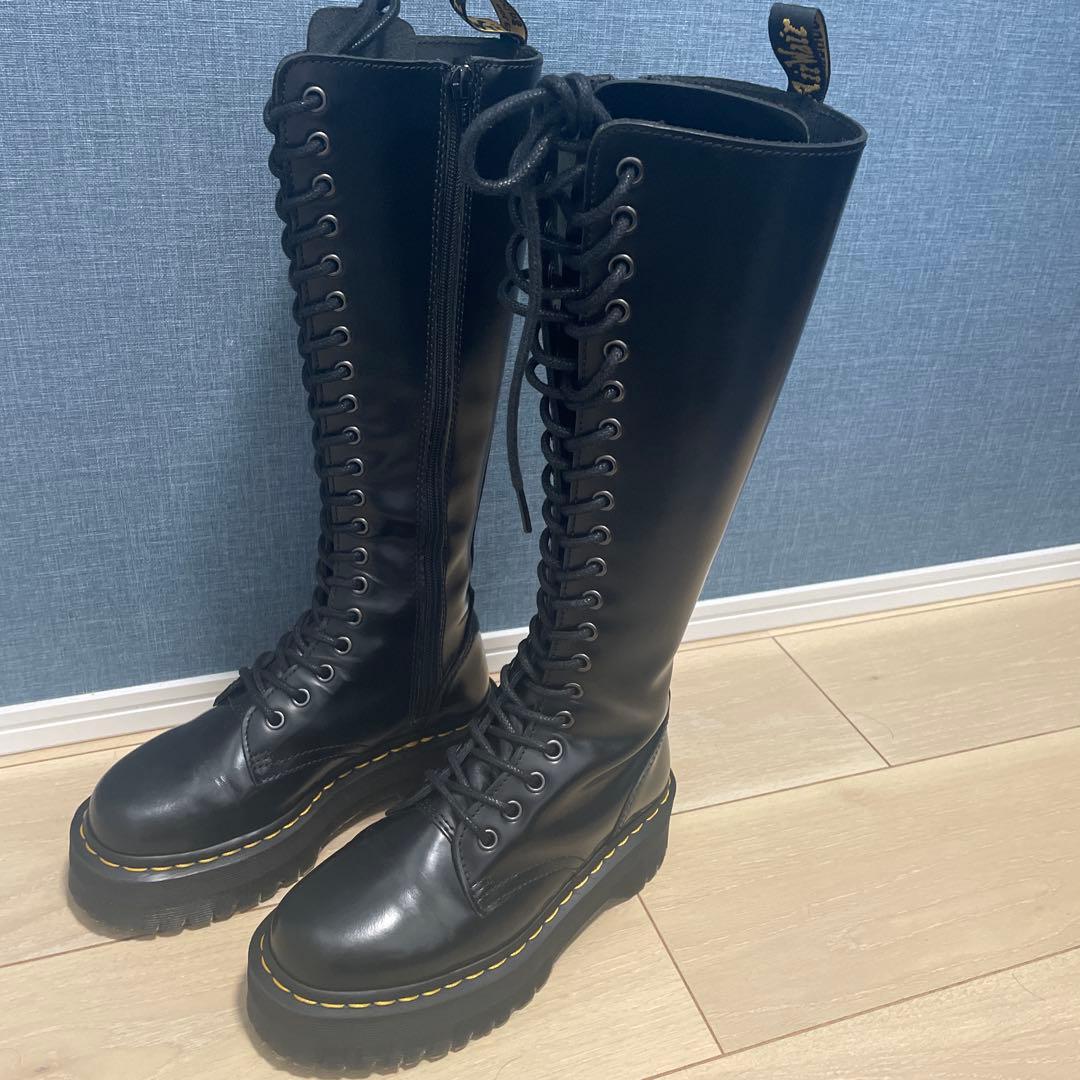 ドクターマーチン　BRITAIN ブリテイン　20ホール　ロングブーツ 22cm